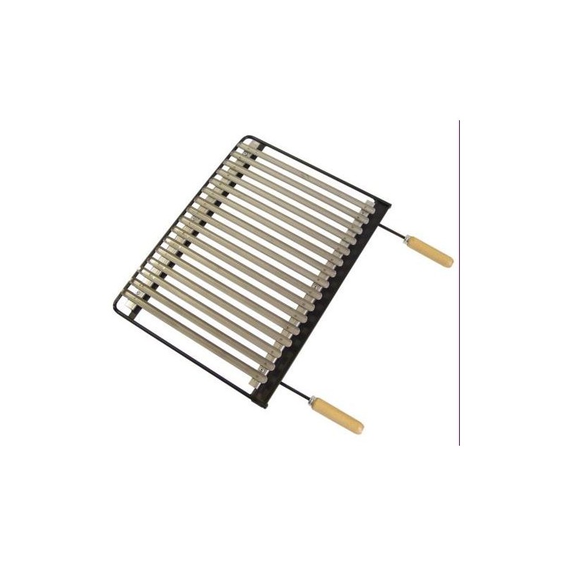 PARRILLA BARBACOA INOX. 71X41CM.  71621