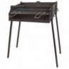 BARBACOA CUADRADA C/ SOPORTE PAELLA 60X40X75 CMS.