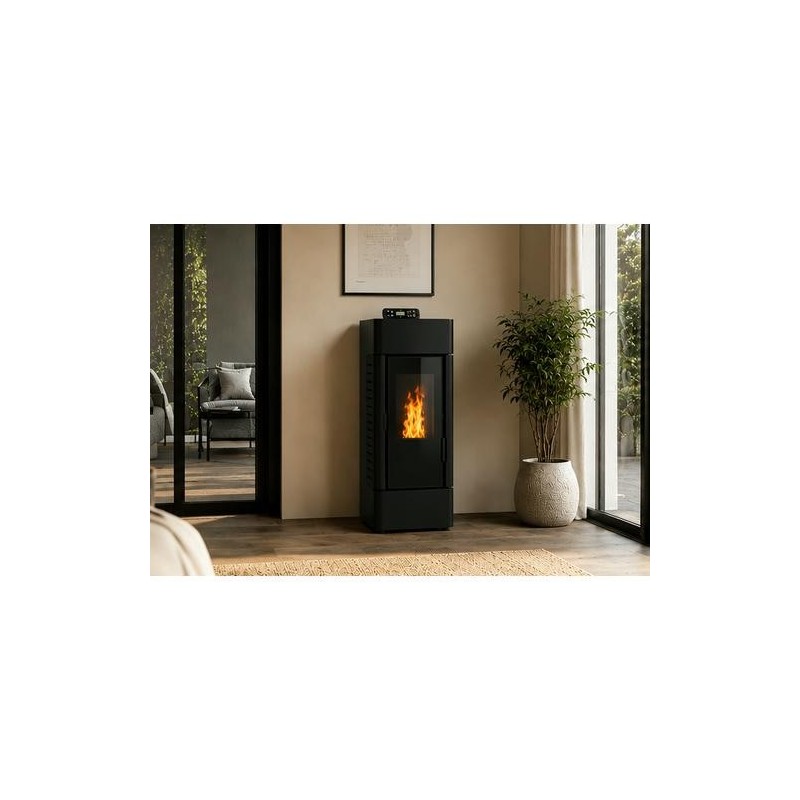 ESTUFA PELLETS XFS FIRESIDE NB-PG 6 KW NEGRO