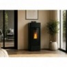 ESTUFA PELLETS XFS FIRESIDE NB-PG 9 KW NEGRO