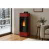 ESTUFA PELLETS XFS FIRESIDE NB-PG 9 KW ROJA